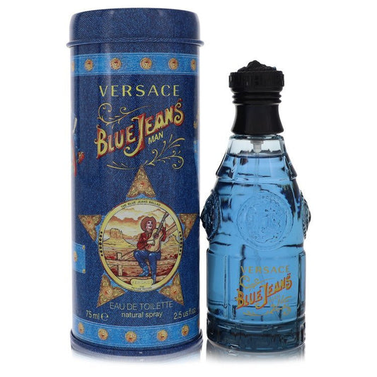 Blue Jeans by Versace Eau De Toilette Spray (New Packaging) 2.5 oz (Men) Versace Versace