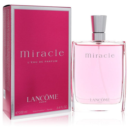Miracle by Lancome Eau De Parfum Spray 3.4 oz (Women) Lancome Lancome