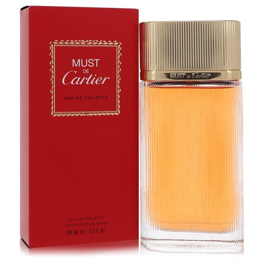Must De Cartier by Cartier Eau De Toilette Spray 3.3 oz (Women) Cartier Cartier