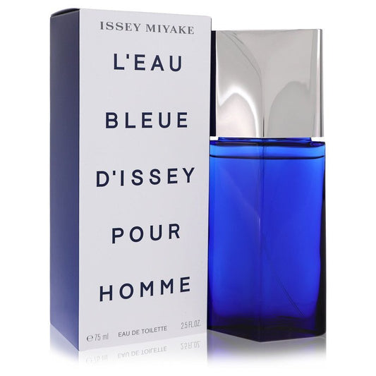 L'Eau Bleue D'Issey Pour Homme by Issey Miyake Eau De Toilette Spray 2.5 oz (Men) Issey Miyake Issey Miyake