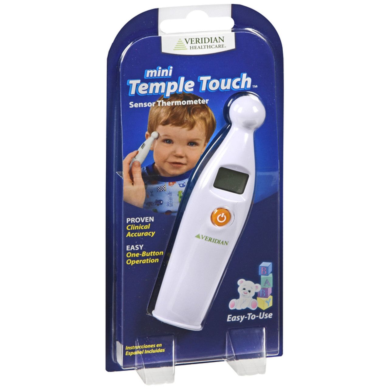 Veridian Healthcare Mini Temple Touch Digital Thermometer Health & Beauty Pasteur Pharmacy