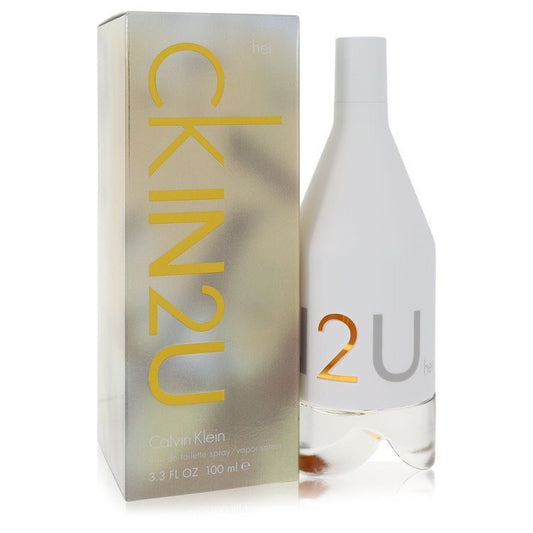 Calvin Klein CK In 2U Eau de Toilette Spray 3.4 oz for Women Health & Beauty > Personal Care > Fragrances Calvin Klein