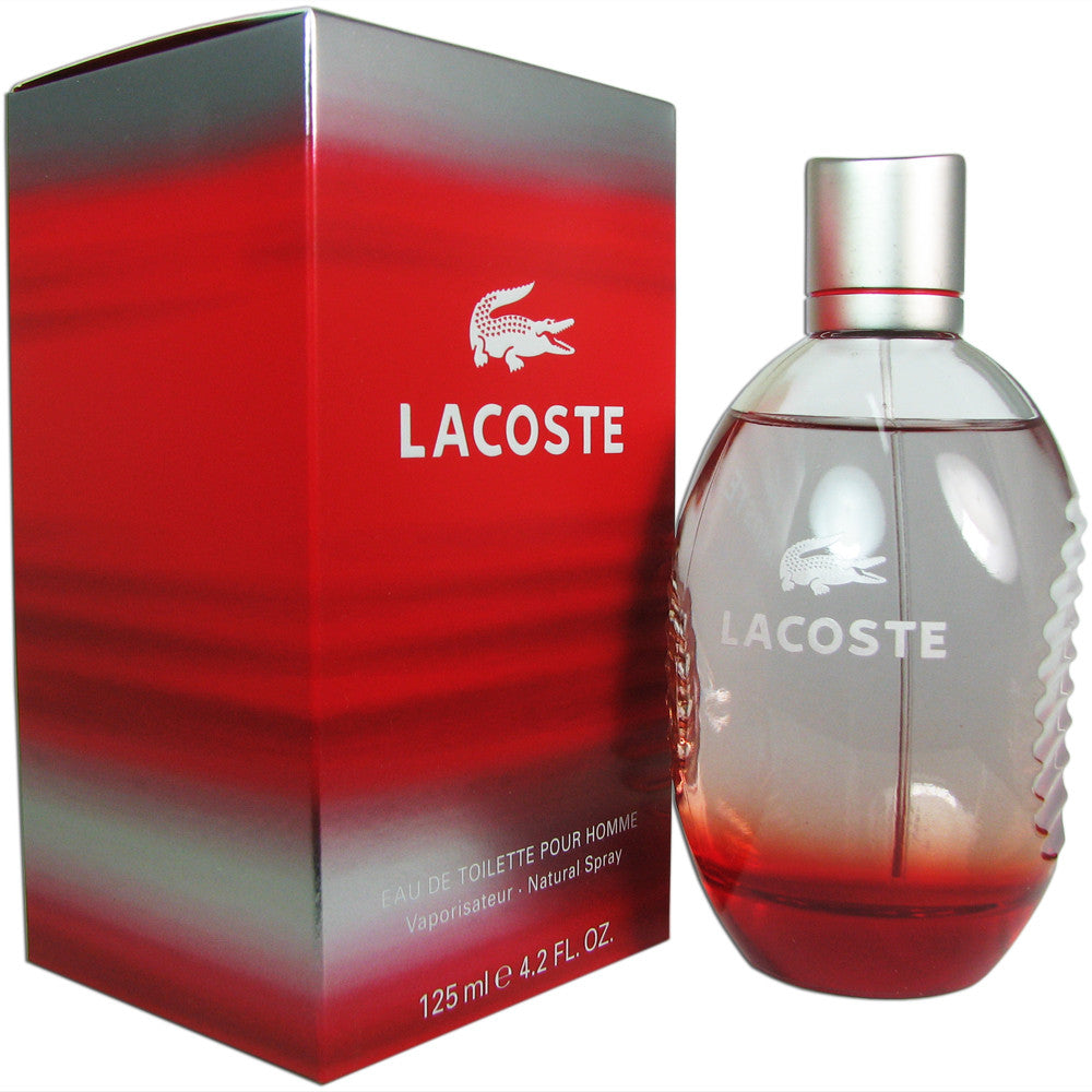Lacoste Red Men Spray 4.2 Oz Perfume & Cologne Pasteur Pharmacy