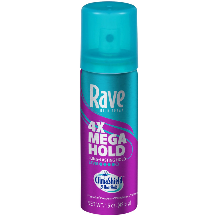 Rave Unscented Hairspray 1.5 Oz. Aerosol Can Personal Care Pasteur Pharmacy