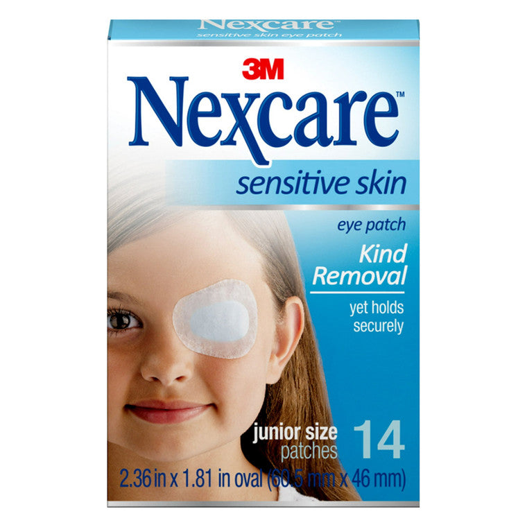 Nexcare Sensitive Skin Eye Patches, Junior Size First Aid Pasteur Pharmacy