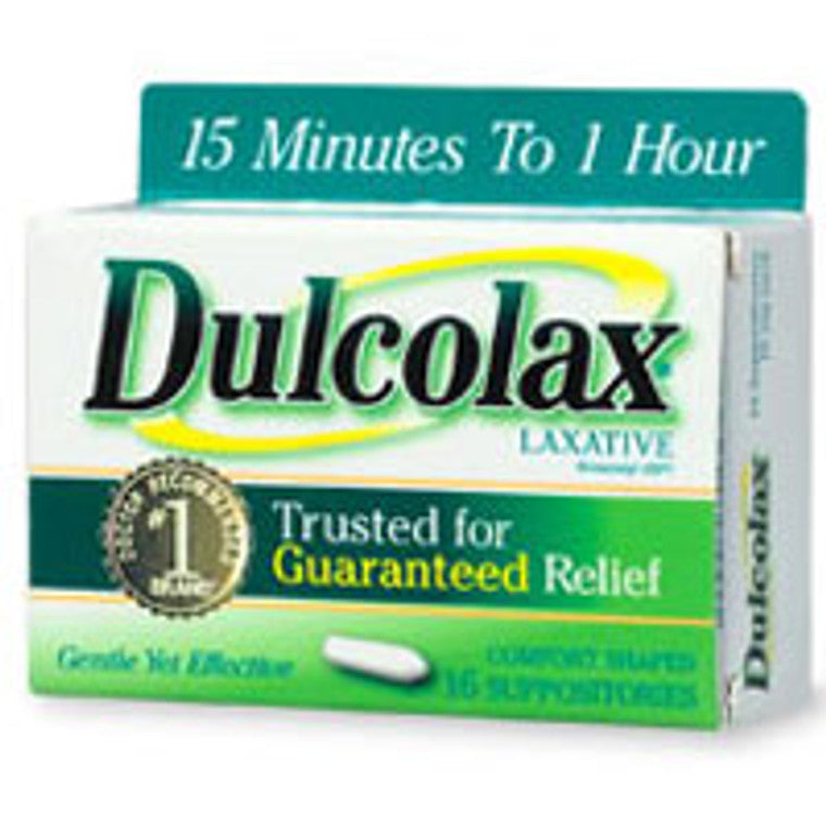 Dulcolax Laxatives 10 Mg Laxative Suppositories