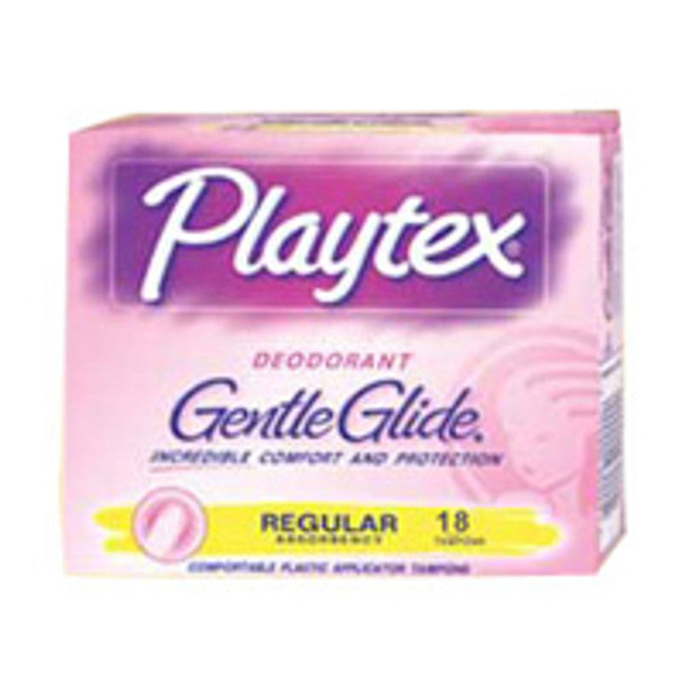 Playtex Simply Gentle Glide Tampons, Scented, Regular Absorbency, 20ct