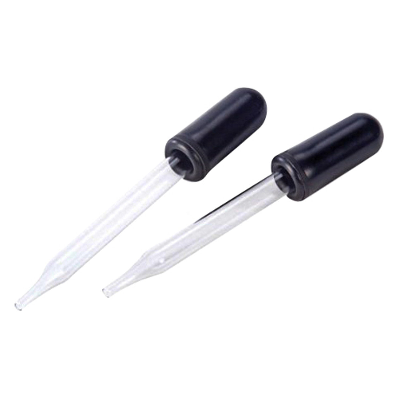 Carex Medicine Dropper Kit, 2-Pack (Straight & Bent Tip) - Precision Calibrated Medicine & Drugs Pasteur Pharmacy