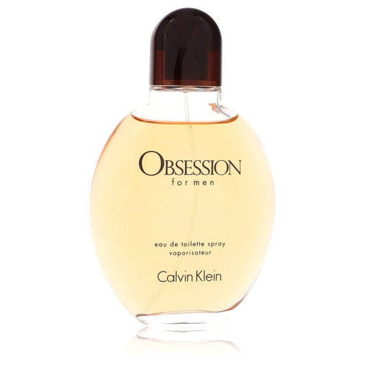 Calvin Klein Obsession Eau de Toilette Spray Tester 4 oz for Men Calvin Klein Calvin Klein
