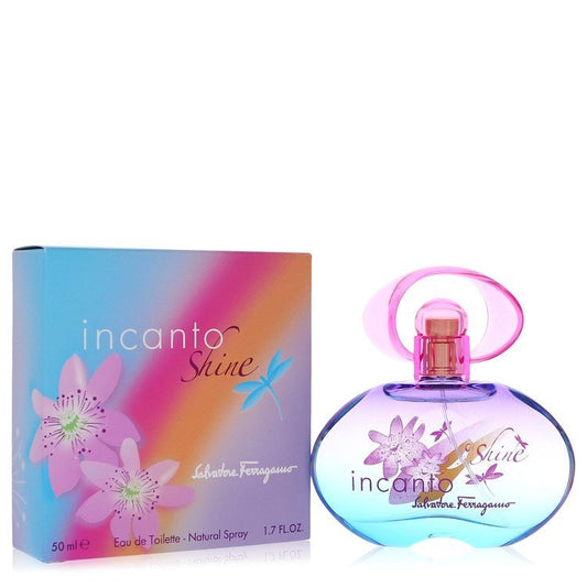 Incanto Shine by Salvatore Ferragamo Eau De Toilette Spray 1.7 oz (Women) Salvatore Ferragamo Salvatore Ferragamo