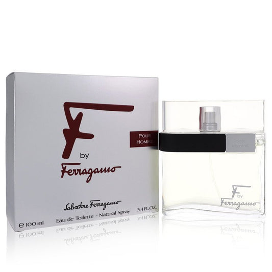 F by Salvatore Ferragamo Eau De Toilette Spray 3.4 oz (Men) Salvatore Ferragamo Salvatore Ferragamo