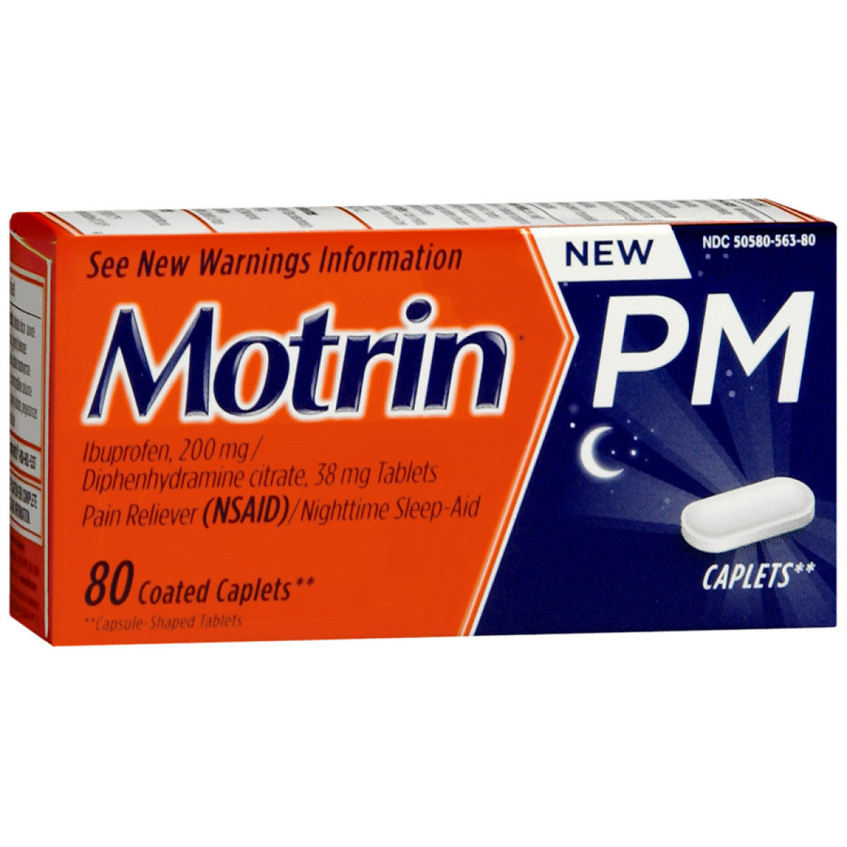 Motrin Pm Pain Reliever 80 Coated Caplets Health & Beauty Pasteur Pharmacy