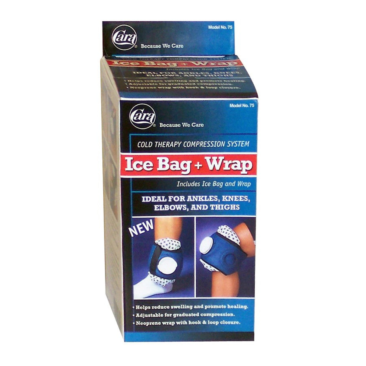 Cara Compression Ice Bag With Wrap Strap Hot & Cold Therapies Pasteur Pharmacy