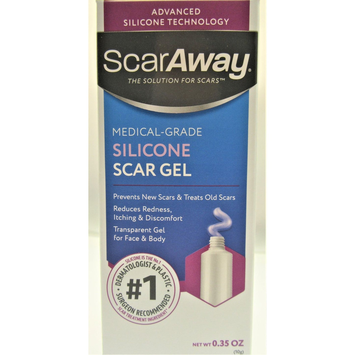 ScarAway Gel, 100% Silicone,0.35oz Bath & Body Pasteur Pharmacy