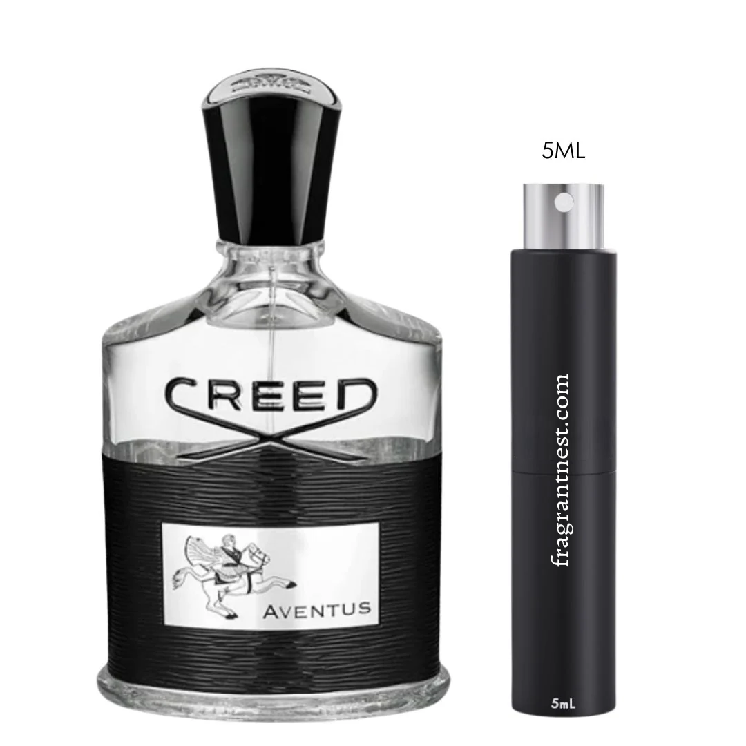 Creed Aventus Eau De Parfum Travel Spray | Sample Fragrant Nest 5mL Travel Size (75 Sprays)