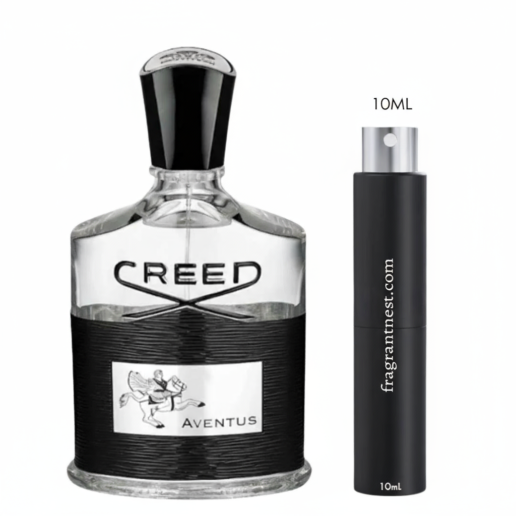 Creed Aventus Eau De Parfum Travel Spray | Sample Fragrant Nest 10mL Glass Spray (150 Sprays)