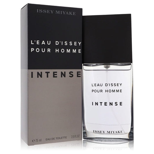 L'eau D'Issey Pour Homme Intense by Issey Miyake Eau De Toilette Spray 2.5 oz (Men) Issey Miyake Issey Miyake