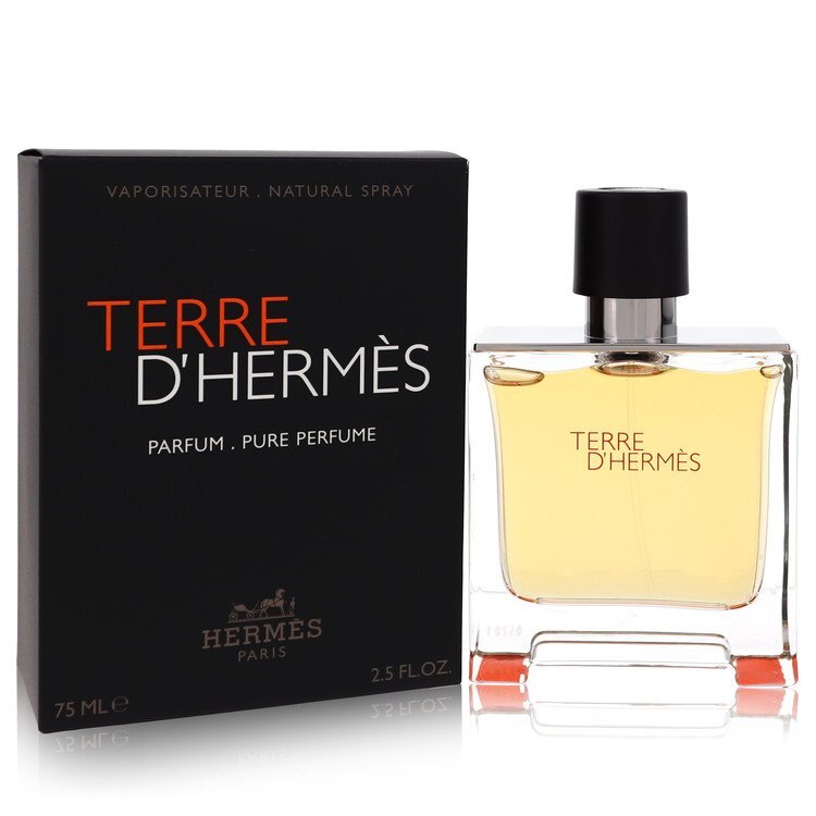 Terre D'Hermes by Hermes Pure Pefume Spray 2.5 oz (Men) Hermes Hermes