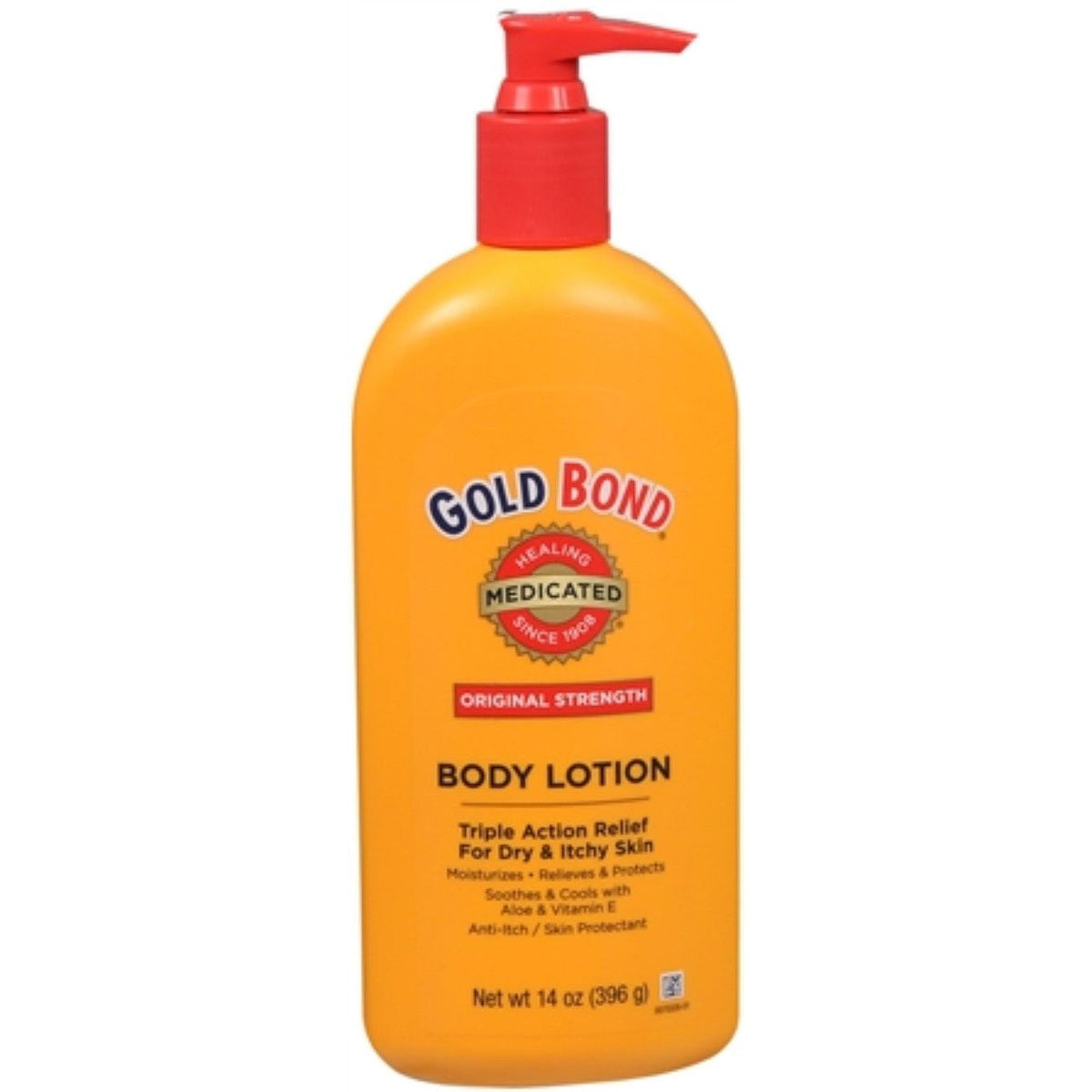 Gold Bond Medicated Body Lotion, Original Strength, 14 Oz