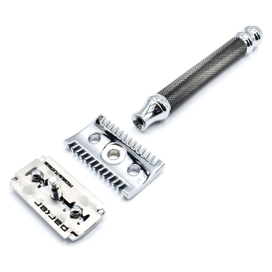 Parker 26C Open Comb Graphite Handle Safety Razor Safety Razor Pasteur Pharmacy