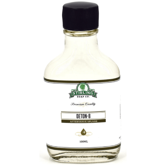 Stirling Soap Co. Denton-8 Shaving Collection Shaving Set Pasteur Pharmacy Aftershave 3.3oz