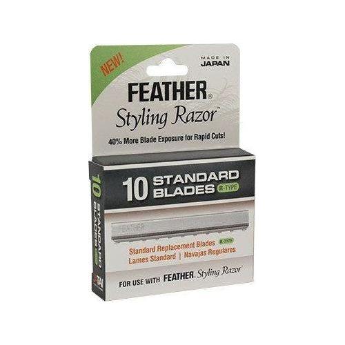 Feather Standard R-type Replacement Blades, 10 Pack Shaving & Grooming Pasteur Pharmacy
