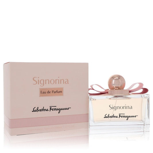 Signorina by Salvatore Ferragamo Eau De Parfum Spray 3.4 oz (Women) Salvatore Ferragamo Salvatore Ferragamo