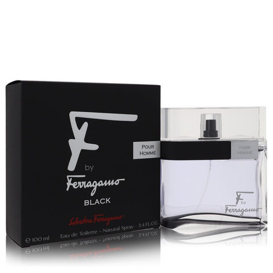 F Black by Salvatore Ferragamo Eau De Toilette Spray 1.7 oz (Men) Salvatore Ferragamo Salvatore Ferragamo