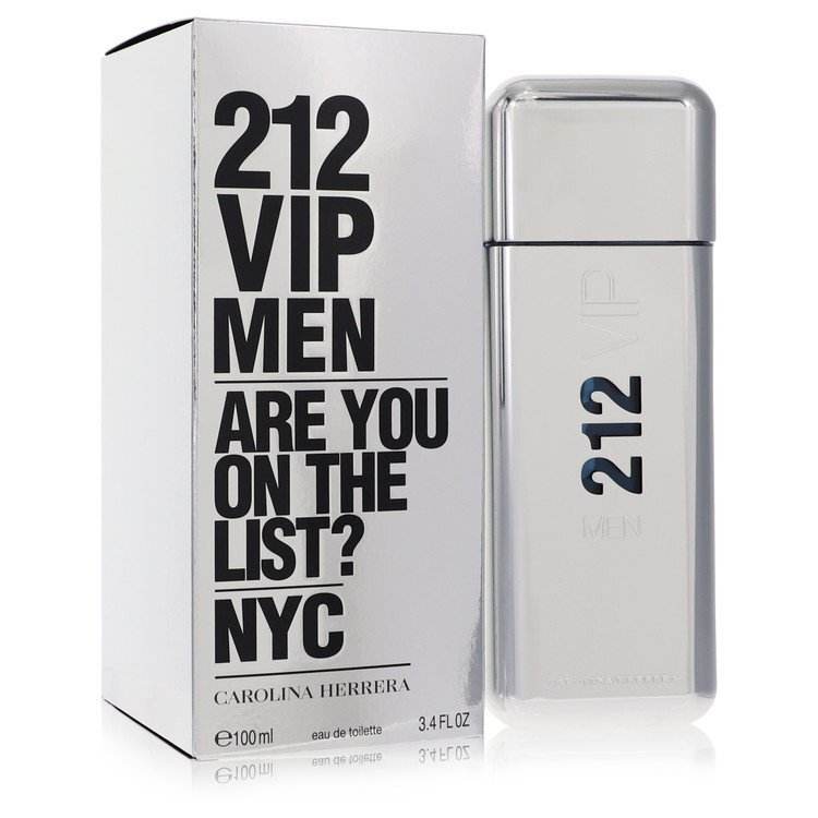 212 Vip by Carolina Herrera Eau De Toilette Spray 3.4 oz (Men) Carolina Herrera Carolina Herrera