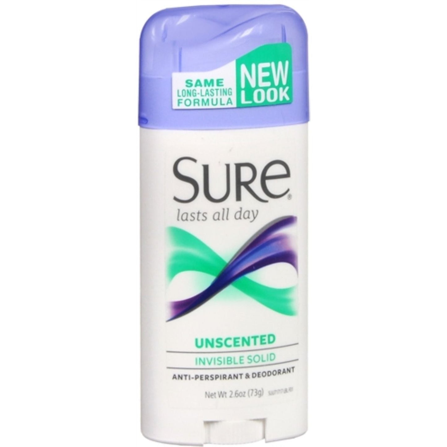 Sure Invisible Solid Antiperspirant Deodorant Unscented 1.6 Oz Deodorant Pasteur Pharmacy