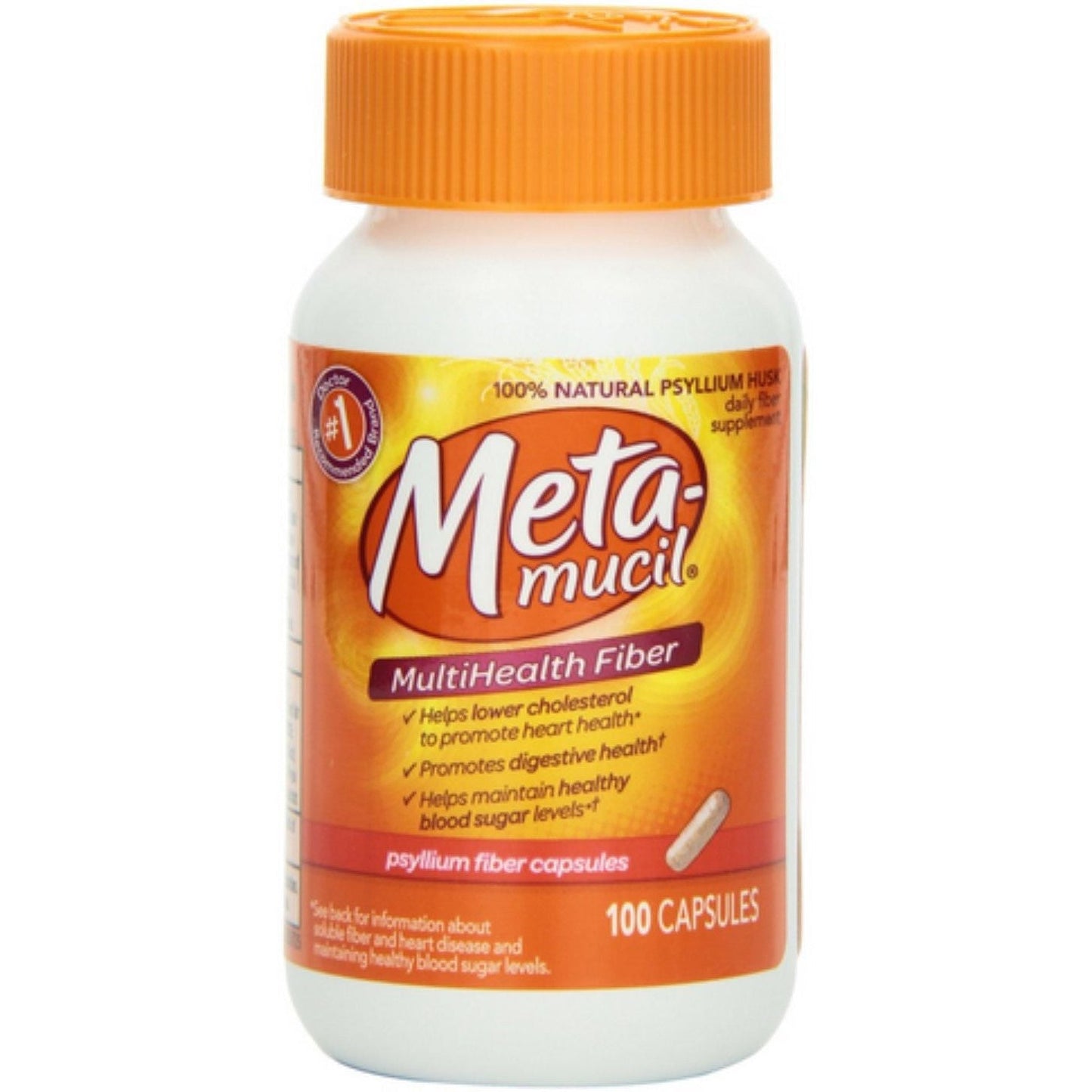 Metamucil Fiber, 3 In 1, Capsules Health & Beauty Pasteur Pharmacy