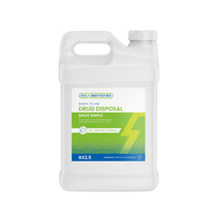 Rx Destroyer All-Purpose, 2.5 Gallon Bottles With Mail Back Program, 2/CS Medical Supplies Pasteur Pharmacy
