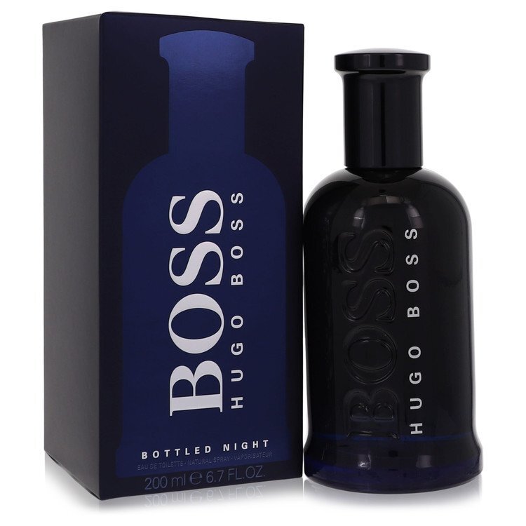 Boss Bottled Night by Hugo Boss Eau De Toilette Spray 6.7 oz (Men) Hugo Boss Hugo Boss