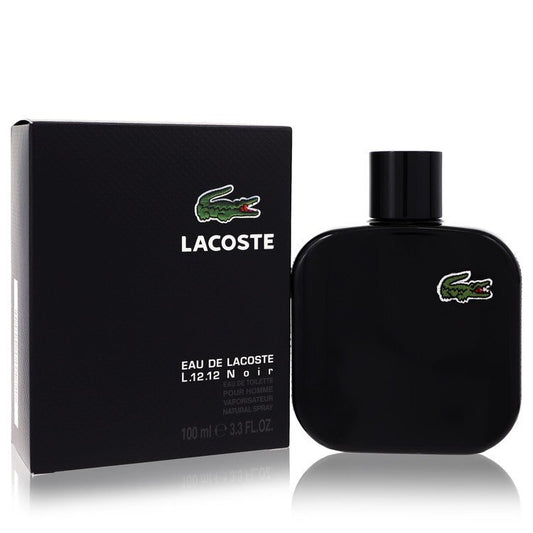 Lacoste Eau De Lacoste L.12.12 Noir by Lacoste Eau De Toilette Spray 3.4 oz (Men) Lacoste Lacoste