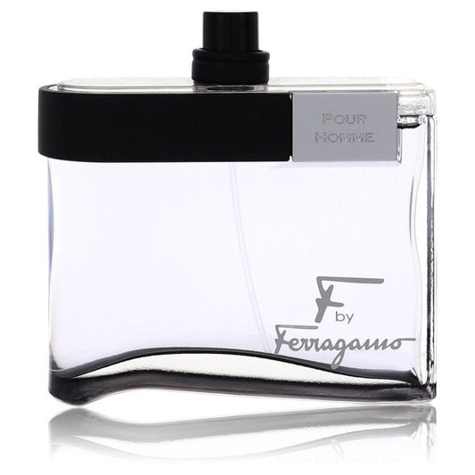 F Black by Salvatore Ferragamo Eau De Toilette Spray (Tester) 3.4 oz (Men) Salvatore Ferragamo Salvatore Ferragamo