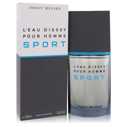 L'eau D'Issey Pour Homme Sport by Issey Miyake Eau De Toilette Spray 3.4 oz (Men) Issey Miyake Issey Miyake