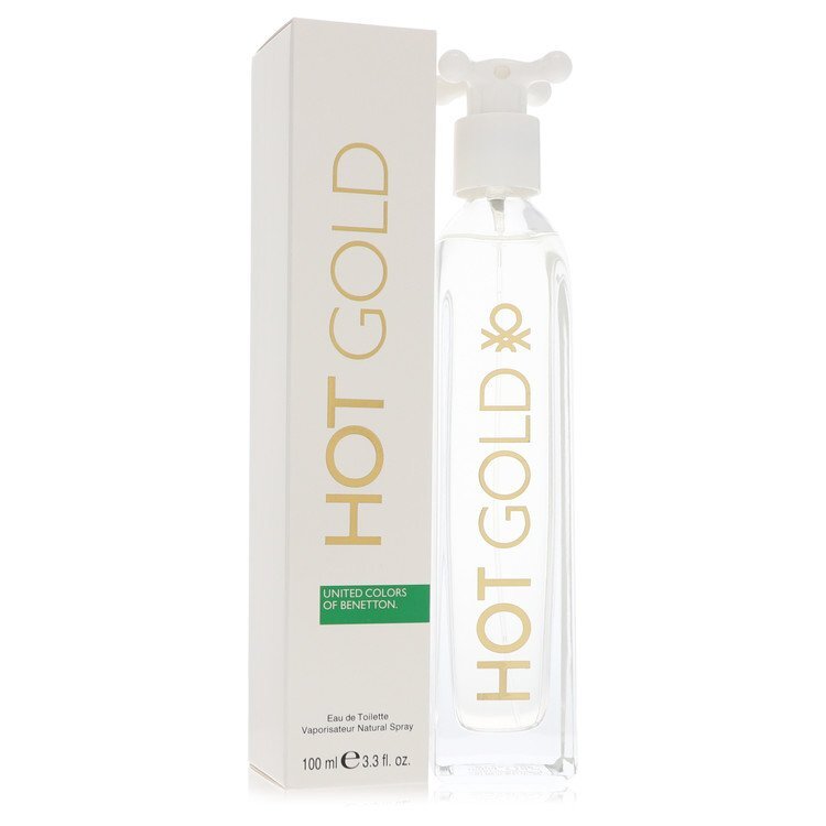 Hot Gold by Benetton Eau De Toilette Spray 3.3 oz (Women) Benetton Benetton