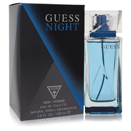 Guess Night by Guess Eau De Toilette Spray 3.4 oz (Men) Guess Guess