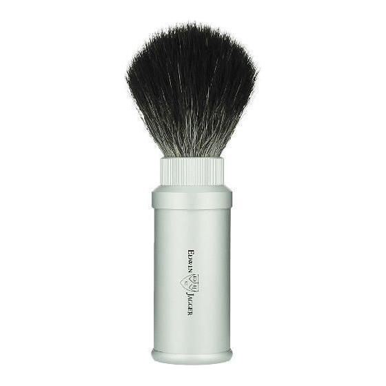 Edwin Jagger Synthetic Travel Shaving Brush Silver 21M530 Shaving Brush Pasteur Pharmacy