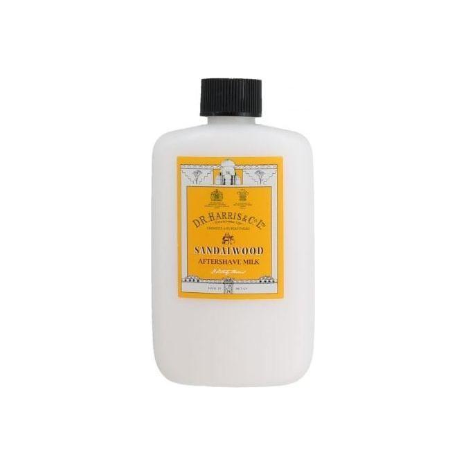 D. R. Harris & Co Sandalwood Aftershave Milk Aftershave Milk Pasteur Pharmacy Plastic Bottle 100ml
