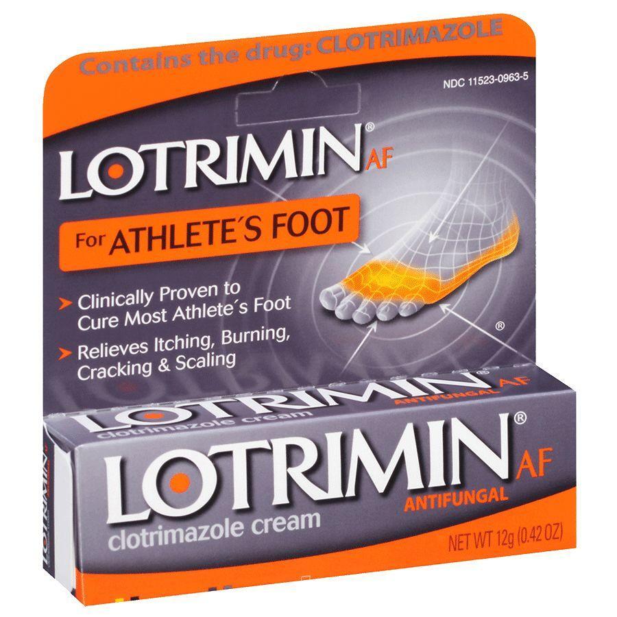 Lotrimin AF Antifungal, For Athlete's Foot, Cream First Aid Pasteur Pharmacy