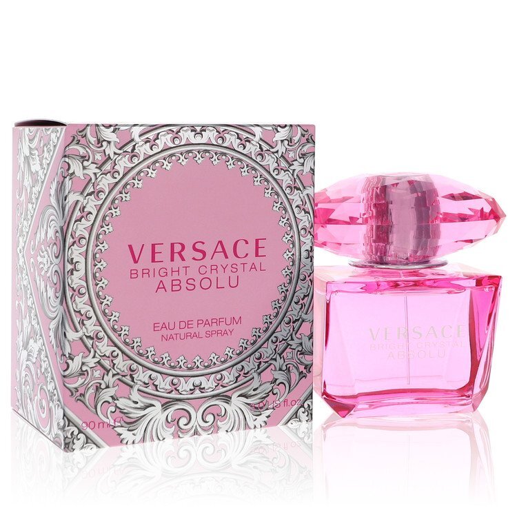 Bright Crystal Absolu by Versace Eau De Parfum Spray 3 oz (Women) Versace Versace