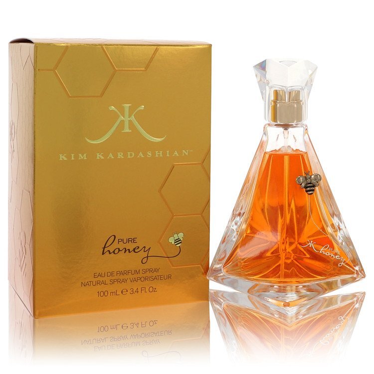 Kim Kardashian Pure Honey by Kim Kardashian Eau De Parfum Spray 3.4 oz (Women) Kim Kardashian Kim Kardashian