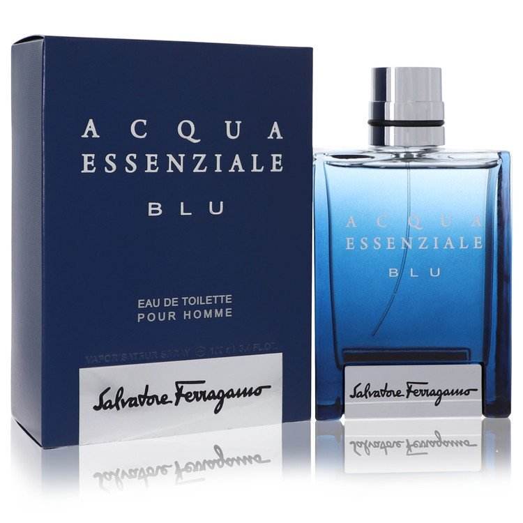 Acqua Essenziale Blu by Salvatore Ferragamo Eau De Toilette Spray 3.4 oz (Men) Salvatore Ferragamo Salvatore Ferragamo
