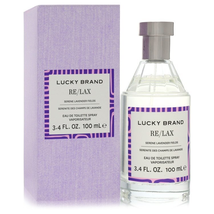 Lucky Brand Re/lax by Lucky Brand Eau De Toilette Spray 3.4 oz (Women) Lucky Brand Lucky Brand