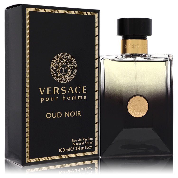 Versace Pour Homme Oud Noir by Versace Eau De Parfum Spray 3.4 oz (Men) Versace Versace