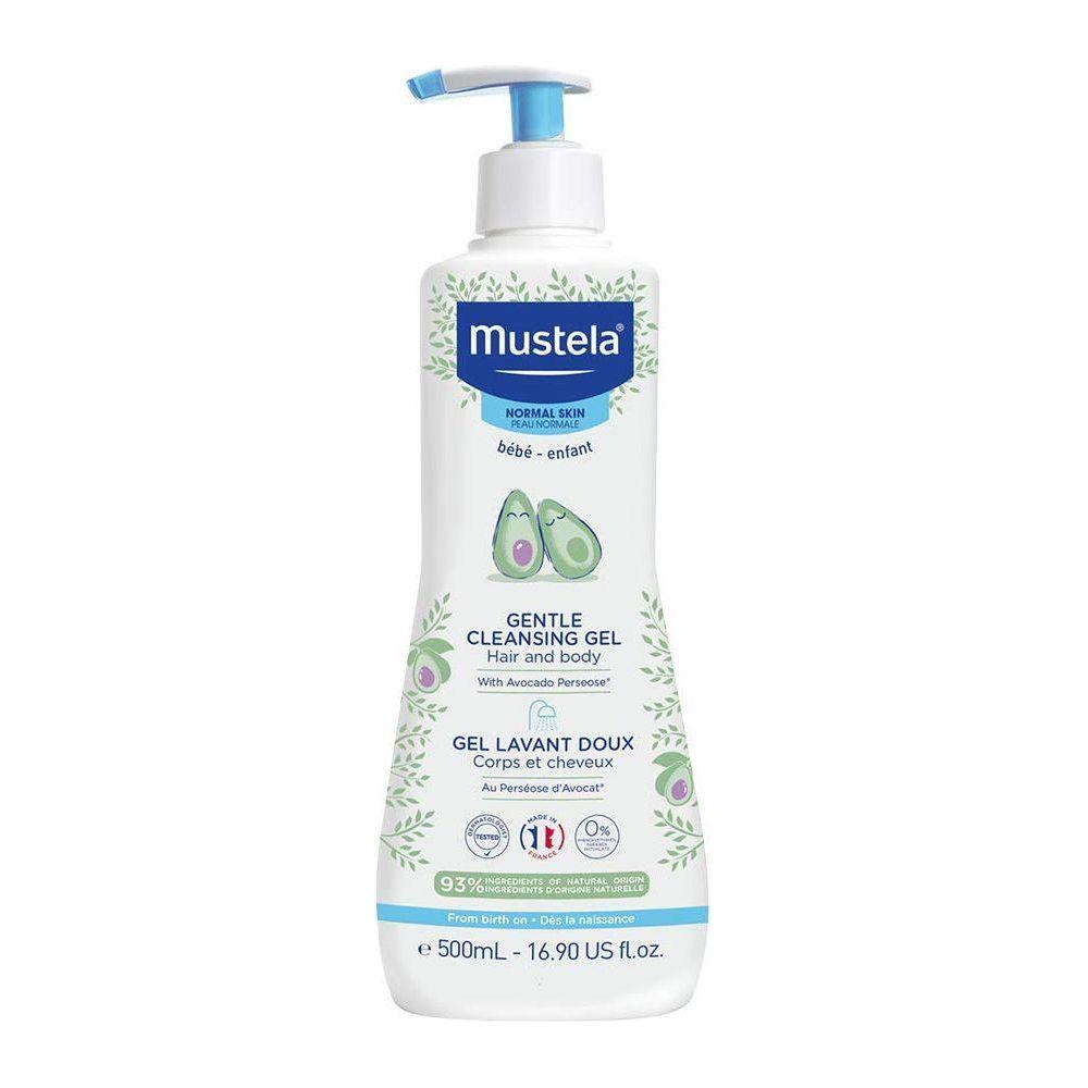 Mustela 2-in-1 Cleansing Gel Baby Body Wash and Baby Shampoo - 6.76 fl oz Baby Body Wash and Shampoo Pasteur Pharmacy