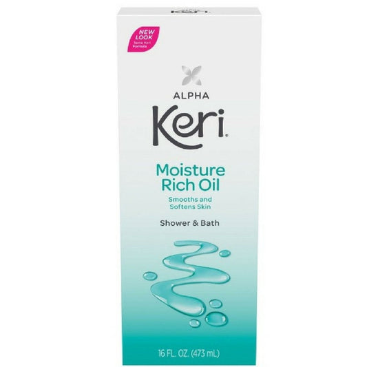 Alpha Keri Shower & Bath Moisture Rich Oil 16 oz Bath & Body Pasteur Pharmacy