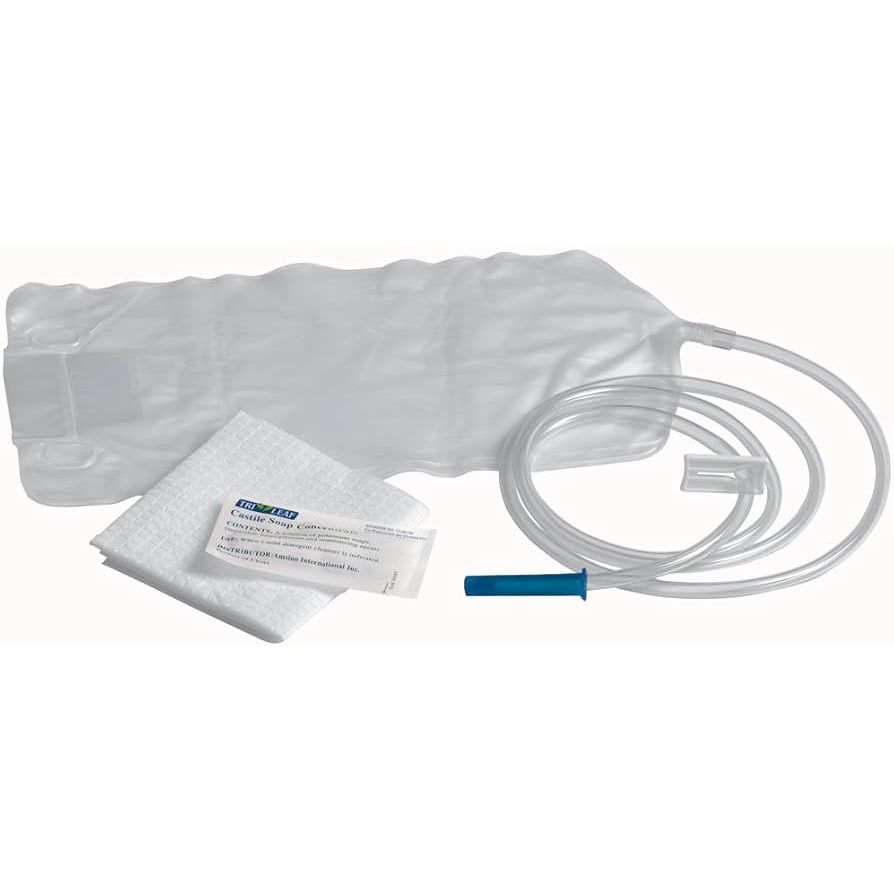 Disposable Cleansing Enema Bag Set, 1500 mL Capacity, 48/Case Medical Supplies Pasteur Pharmacy
