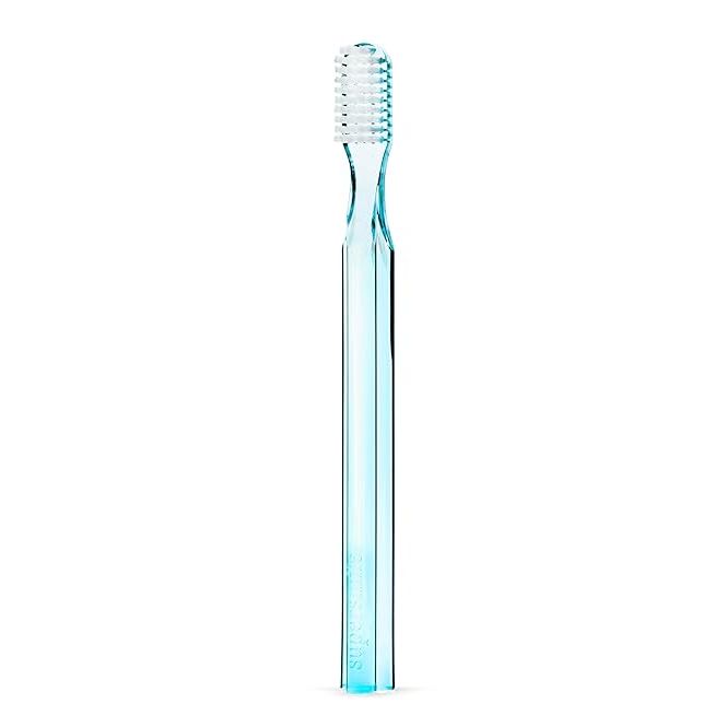 Supersmile New Generation Toothbrush, Blue - Patented 45° Angle Soft Bristles Toothbrushes Pasteur Pharmacy